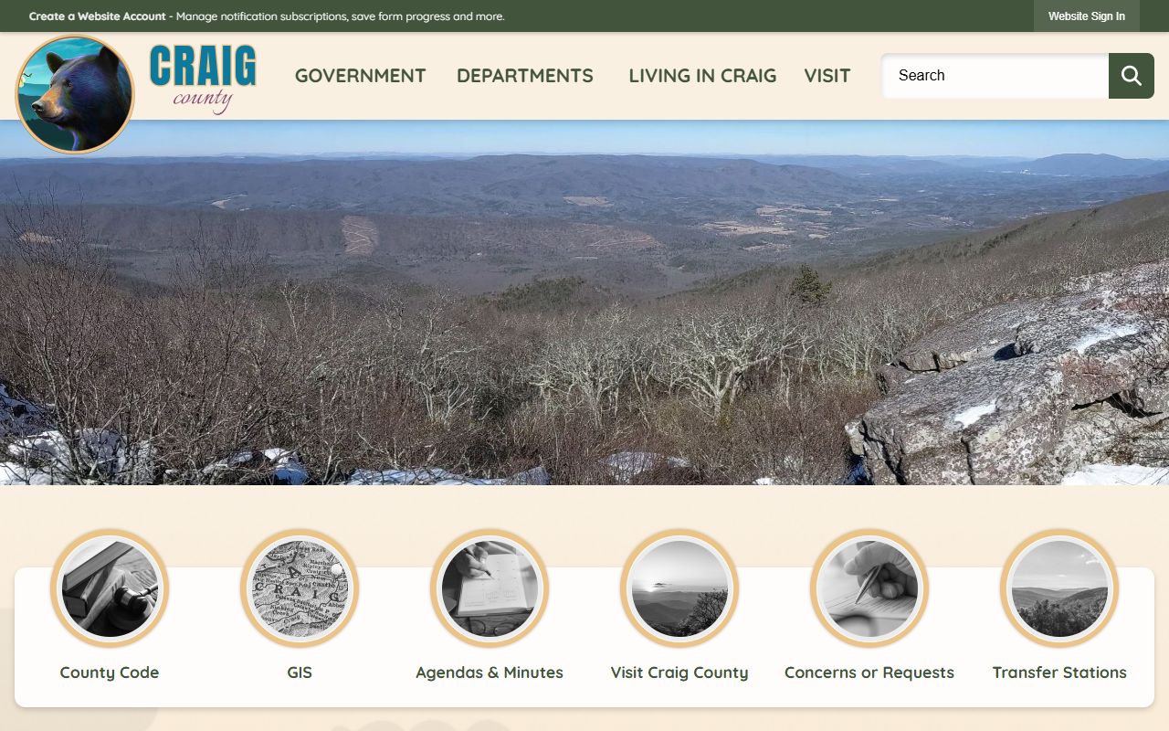 Craig County traffic court records