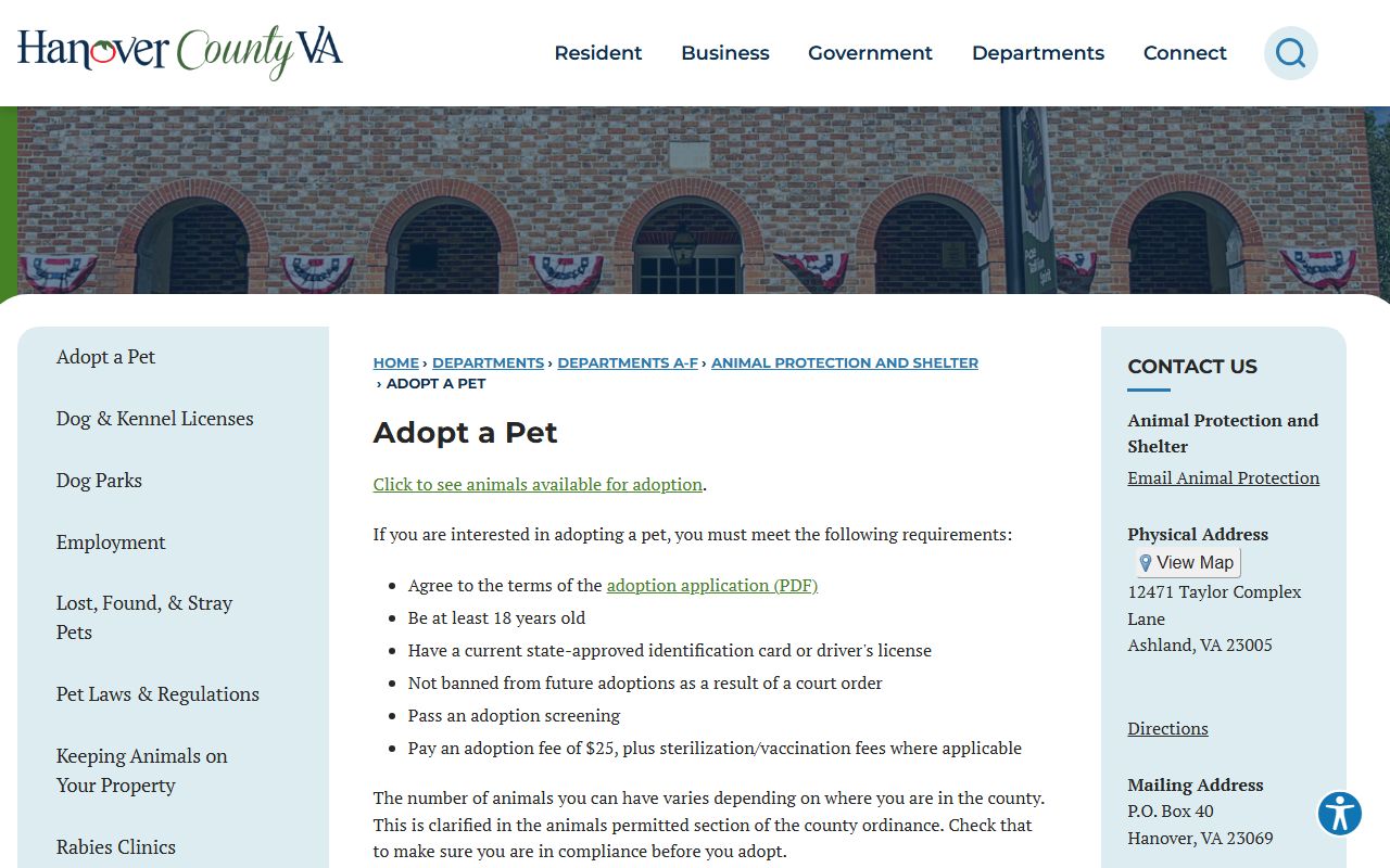 Hanover County Sheriff's Office traffic enforcement