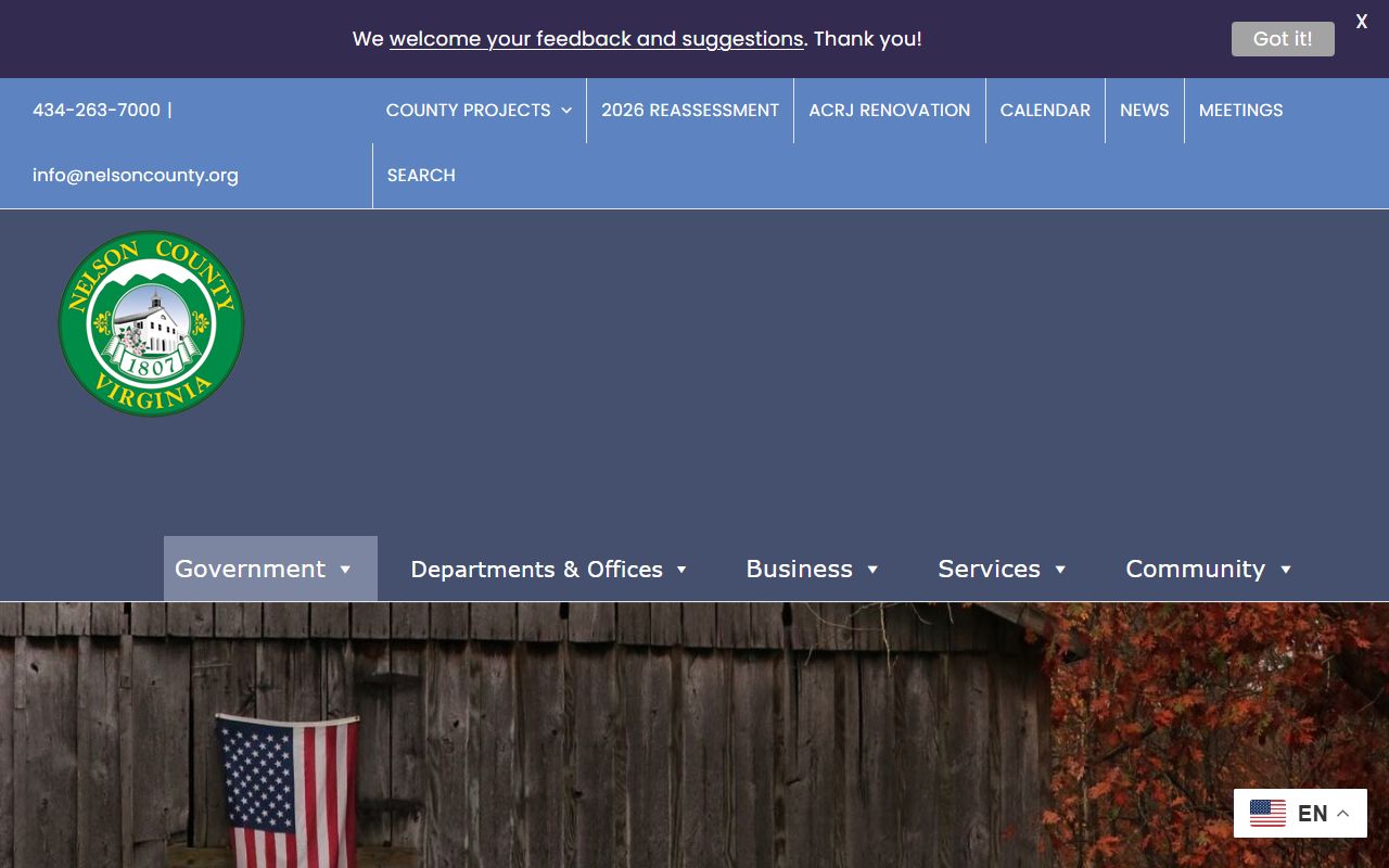 Nelson County traffic court records
