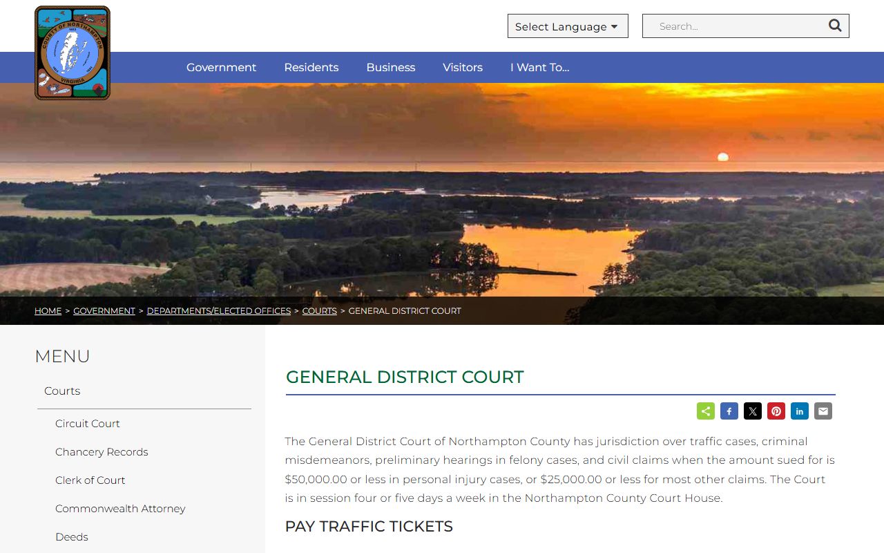 Northampton County General District Court