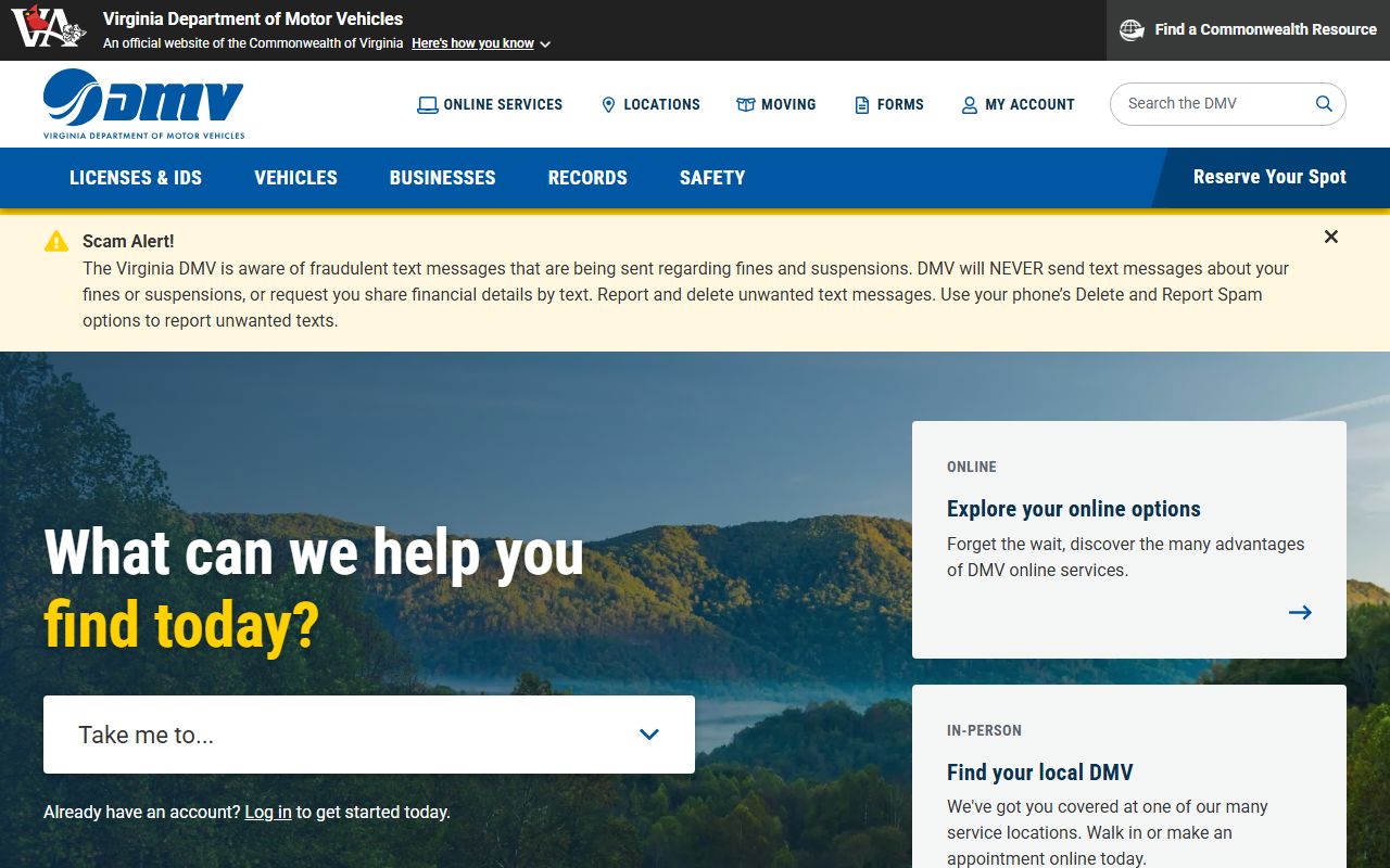 Mecklenburg County Virginia traffic court records online lookup